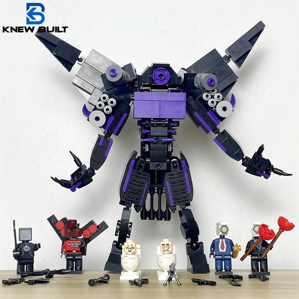 Mutant Titan Camera Man Building Blocks Cartoon or Game Doll Kids Toys Speaker Camera Titan TV Clock Toilet Man Bricks Model