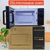20L/25L Multifunctional Microwave Oven with Turntable and Mechanical Knob