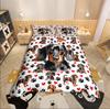 Homewish Cartoon Animal Duvet Cover SetJungle Wildlife For Kids Bedding SetKawaii Cute Decor