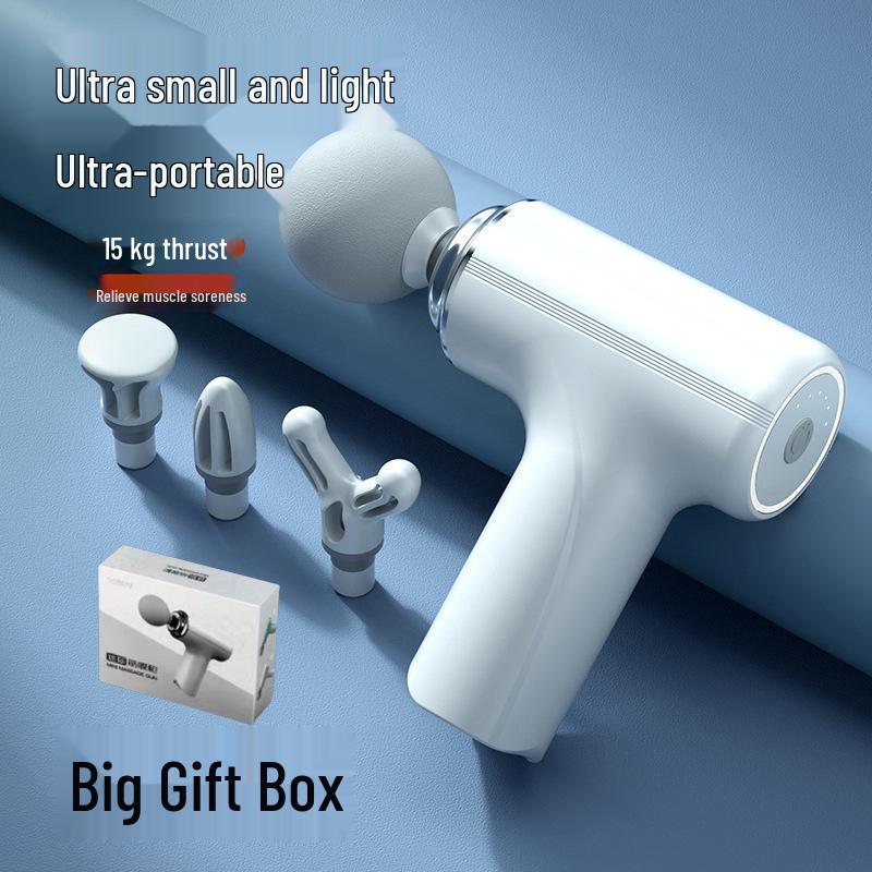 Компактный ручной массажер для мышц - Портативный мини-перкуссионный массажер для шеи и других частей тела