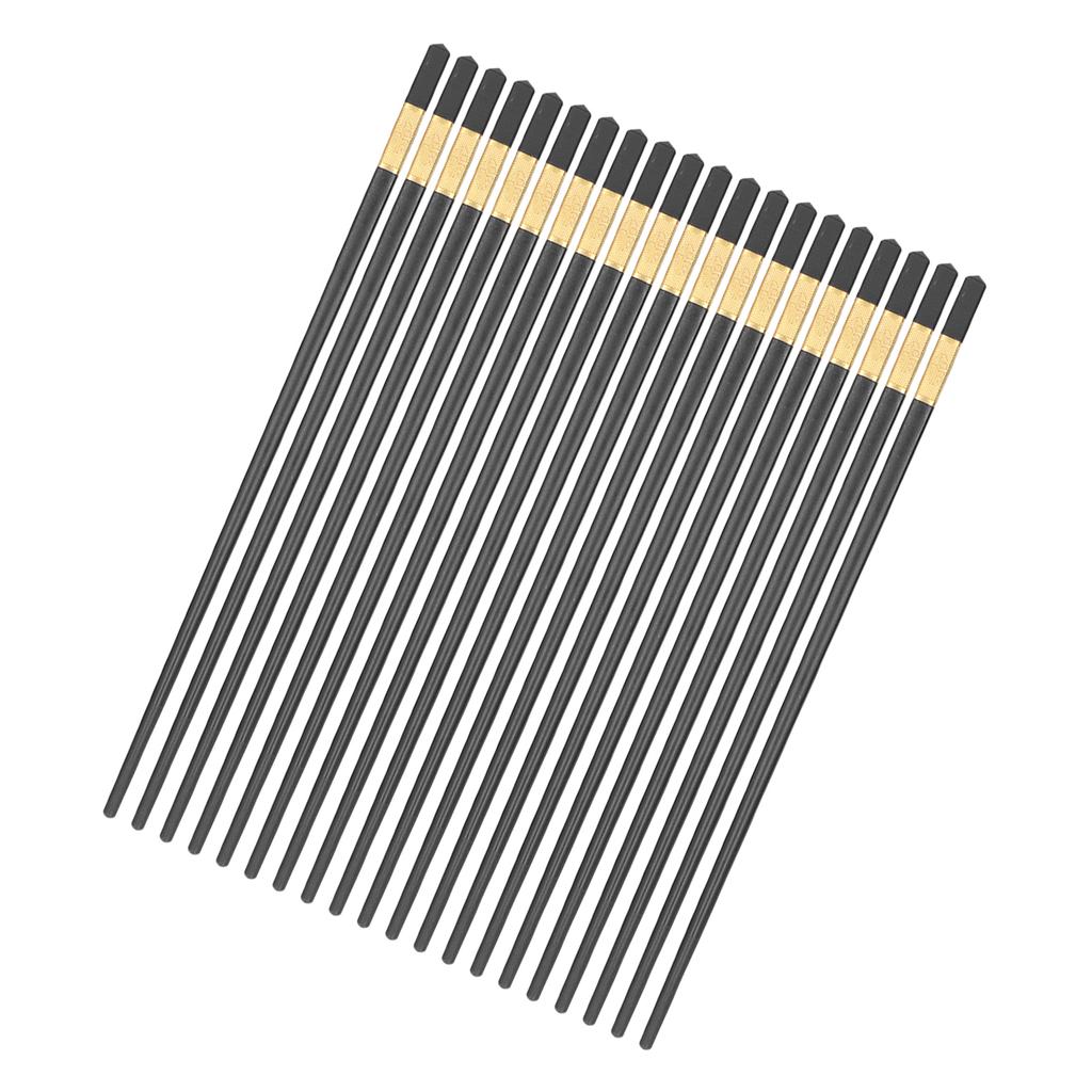 10 par chińskich pałeczek 9,5 cala pałeczki z włókna szklanego wielokrotnego użytku pałeczki do zmywarki