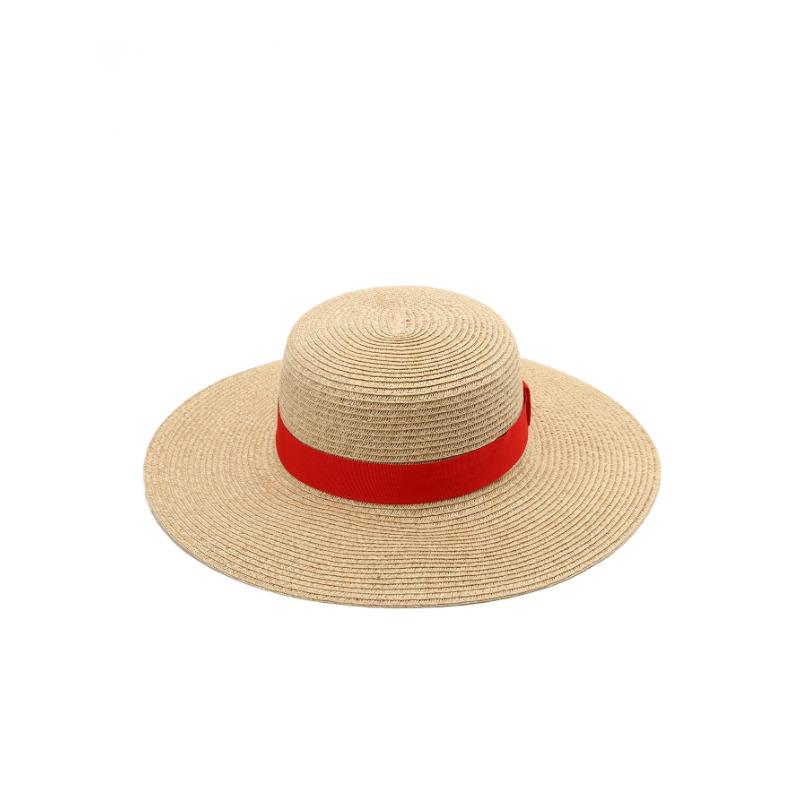 New sunshade sunscreen sun hat showing face small beach hat summer hat seaside vacation big brim straw hat