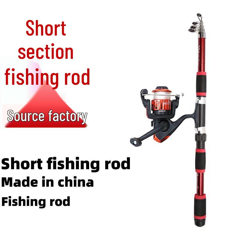 "Portable Fiberglass Sea Fishing Rod Set for Long-Distance Casting"