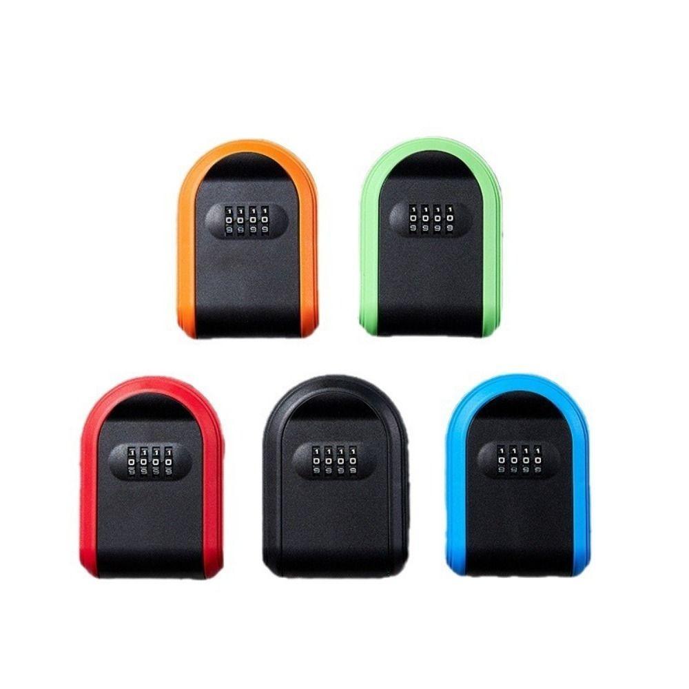 Full Plastic Password Key Box Universal Fit Key Organizer Spare Key Key Storage Box  Apartment