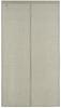 Long, Stylish 100% Linen Curtain Gray-Beige, Approx. 85 Cm Wide X 150 Cm Long, 100% Linen, Solid Color