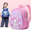 Adorable Cartoon Stylish Preschool Backpack For Kids In Purple And Pink Colors