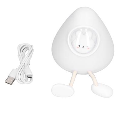 Kids Night Light Space Capsule Design Cute Soft Warm Light Dual Mode Easy Control Baby Night Light for Bedroom Office