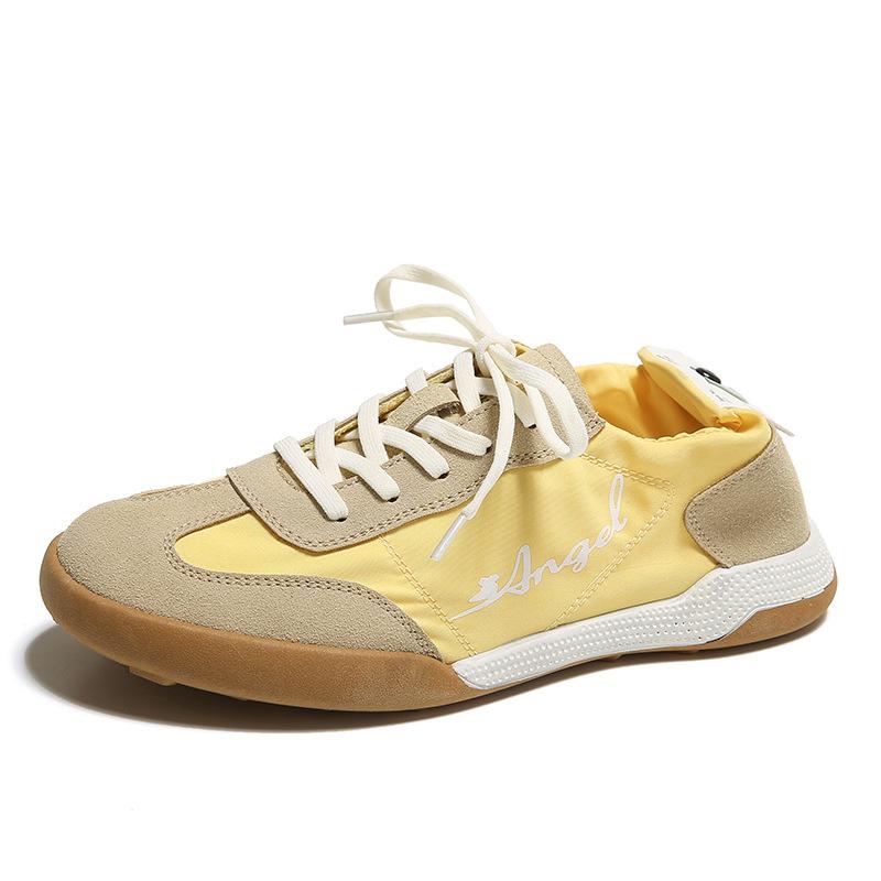Spring and summer new 2025 women's retro versatile umbrella cloth matte breathable low-top sports and leisure board shoes women's shoes