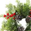 Christmas Candle Ring Decoration Holder for Celebration Kitchen Party Style A
