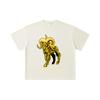 260 GSM Double Yarn 32 Count 100% Cotton Saint Seiya V26 Aries Print Unisex Heavy Cotton T Shirt