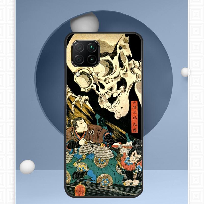 Japanese Style Art For Huawei Nova Y72 Y90 Y61 Y91 Y60 Y70 12s 12i 11i 8i 9 10 SE P20 P40 Lite P60 P30 Pro Case