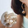 Women's Daily Round Drop Earrings