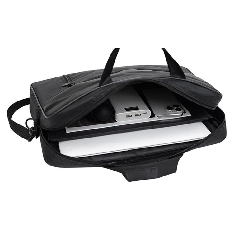 Comfortable 15.6 In Laptop Bag Notebooks Shoulder Bags Handbag Stay Organized