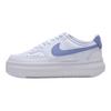 Nike Court Vision Alta Synthetic Leather Comfortable Durable Sneakers Women sneakers White Purple DM0113-105