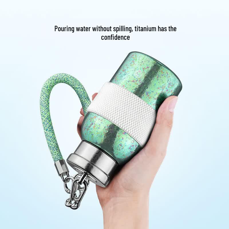 JD Zhizao Pure Titanium Insulated Travel Mug