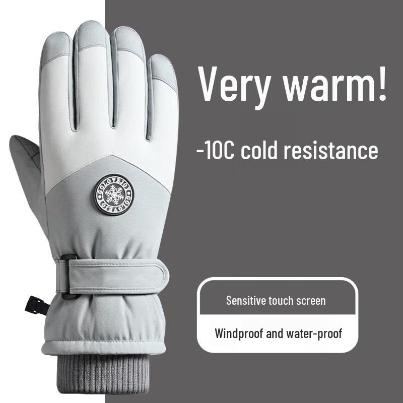 DUSENNA Unisex Winter Ski & Cycling Touchscreen Gloves