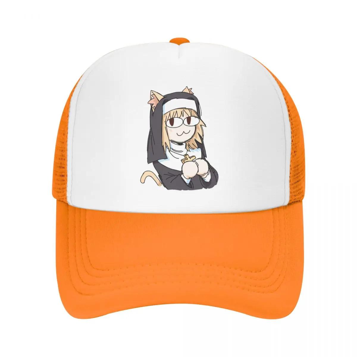 

Custom Cute Cat Girl Neco Arc Baseball Cap Women Unisex Adjustable Tsukihime Anime Trucker Hat Streetwear Snapback Dad Hats One Size