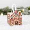 10PCS Christmas Gifts Box Cookies Candy Box Xmas Tree Hanging Christmas Decorations For Home 2025 Navidad Natal New Year Gifts