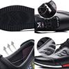 Spring Men's Leather Shoes Soft Leather Soft Soles Business Male Casual Shoes Lightweight Slip On Men Flat Shoes Non Slip Tenis