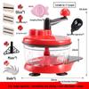 Manual Meat Grinder & Vegetable Chopper - Hand Crank for Dumpling Filling, Mincing, and Chopping - Free Shipping