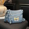 Lazy Large Capacity Single Shoulder Bag for Leisure, Simple and Stylish, Wear-resistant Crossbody Bag