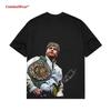 COMBATWEAR Pugili Combattenti Canelo Alvarez, Maglietta Grafica Campione di Pugilato