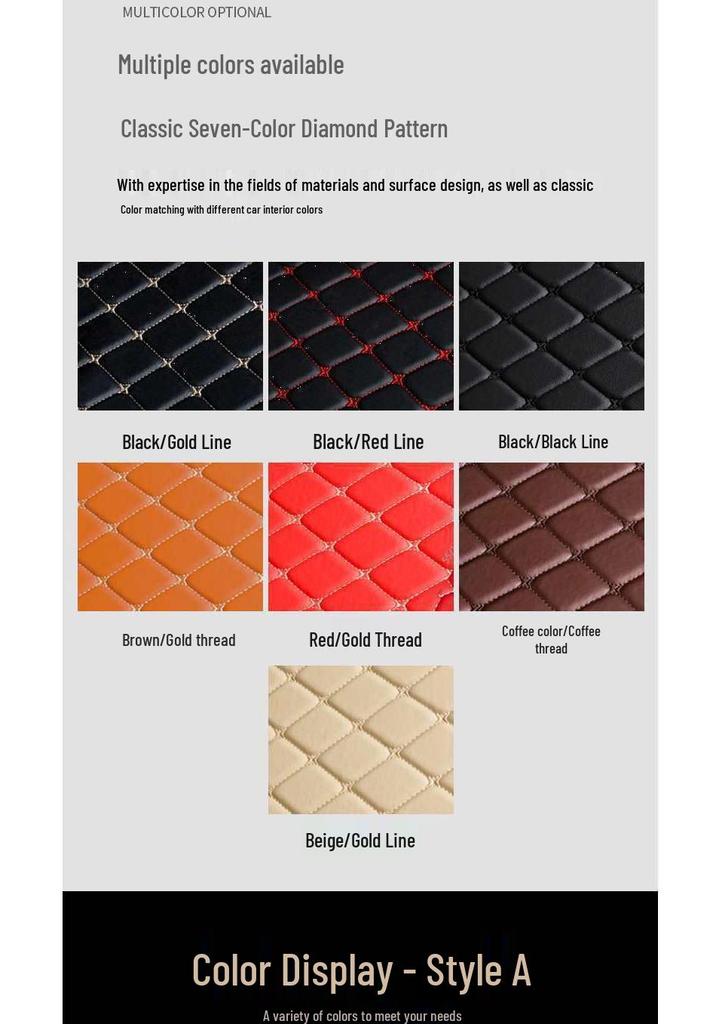 Huatai Santa Fe Trunk Mat for Old and New Models