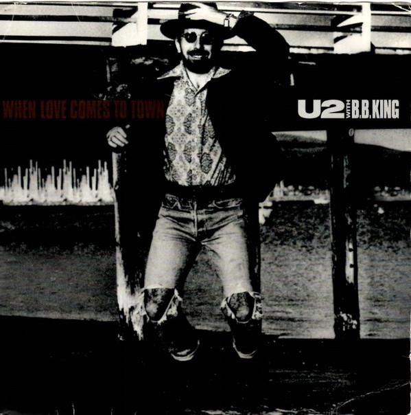 

7inch Record U2 B.B. KING When Love Comes To Town 97094 Island Records 1989 Canada Rock Used