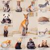 Plush Animal Pillow Panda 3d Stuffed Toy For Kids Home Decor Gift