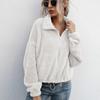 Autumn Double-sided Velvet Short Plush Jacket Tops Women Winter New Fashion Turn Down Collar Warm Women's Jackets Solid Elegant Casual Lady Coat 24901