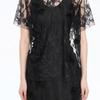 JNBY 2025 Autumn Round Neck Short Sleeve Loose Shirt