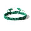 Unisex Håndtau Justerbart Håndlaget Flettet Ensfarget Tykt Bruddsikkert Lett Stablebart Armbånd Symbolske Farger