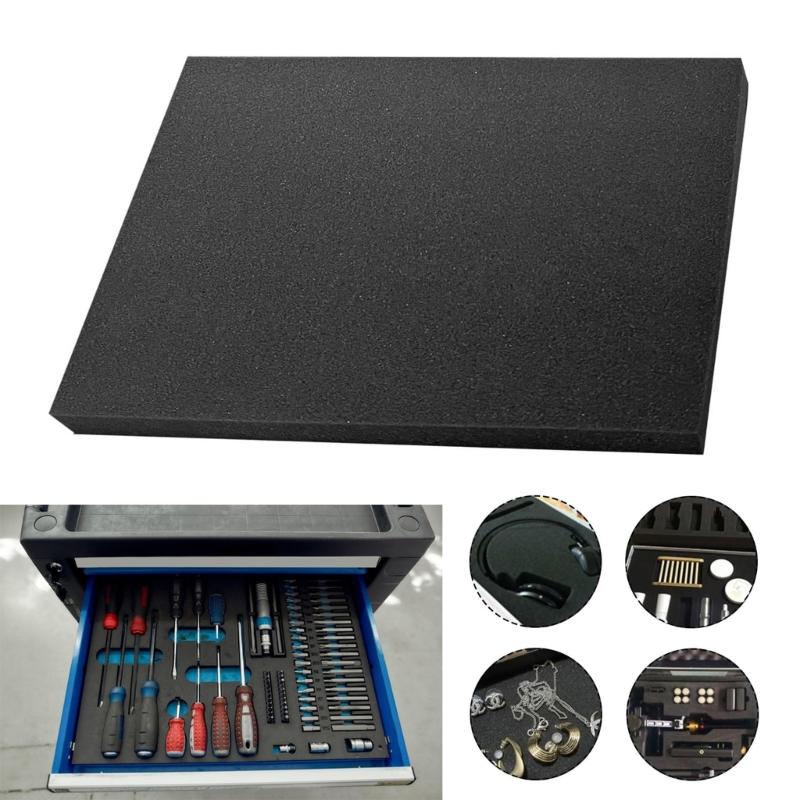 4Pcs Polyurethane Foam Padding 16x12inch High Resilience Shockproof Sheets For Secure Item Protection