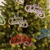 Glitter Christmas Merry Letter Sign Dazzling Xmas Tree Hanging Ornament  Wreath