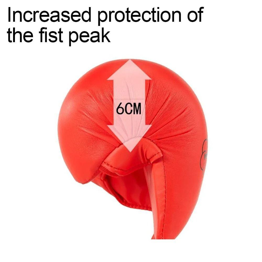 Thumb Protection Karate Gloves Half Finger Karate Hand Guard Boxing Gloves  Martial Arts