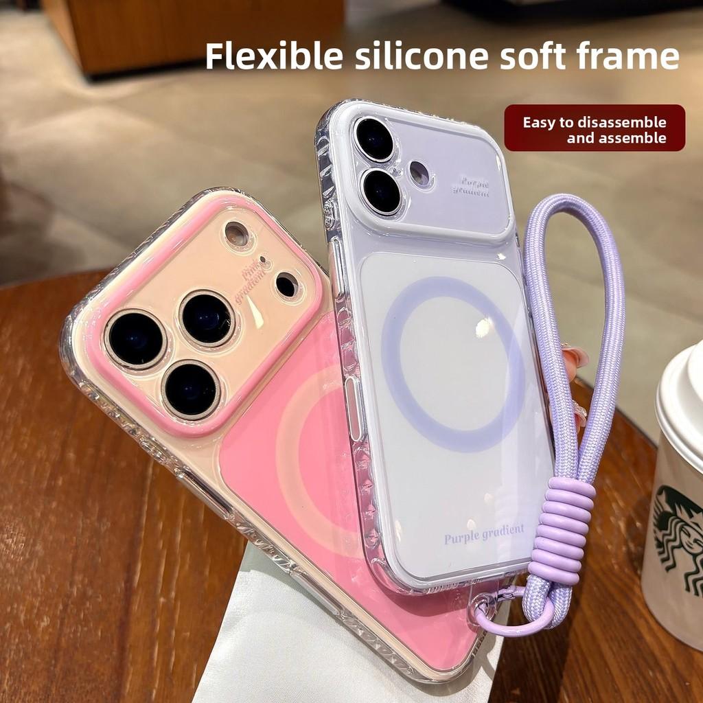 Custodia Magnetica per Telefono Apple in Materiale e Stile per Animali per iPhone 15 Pro Max