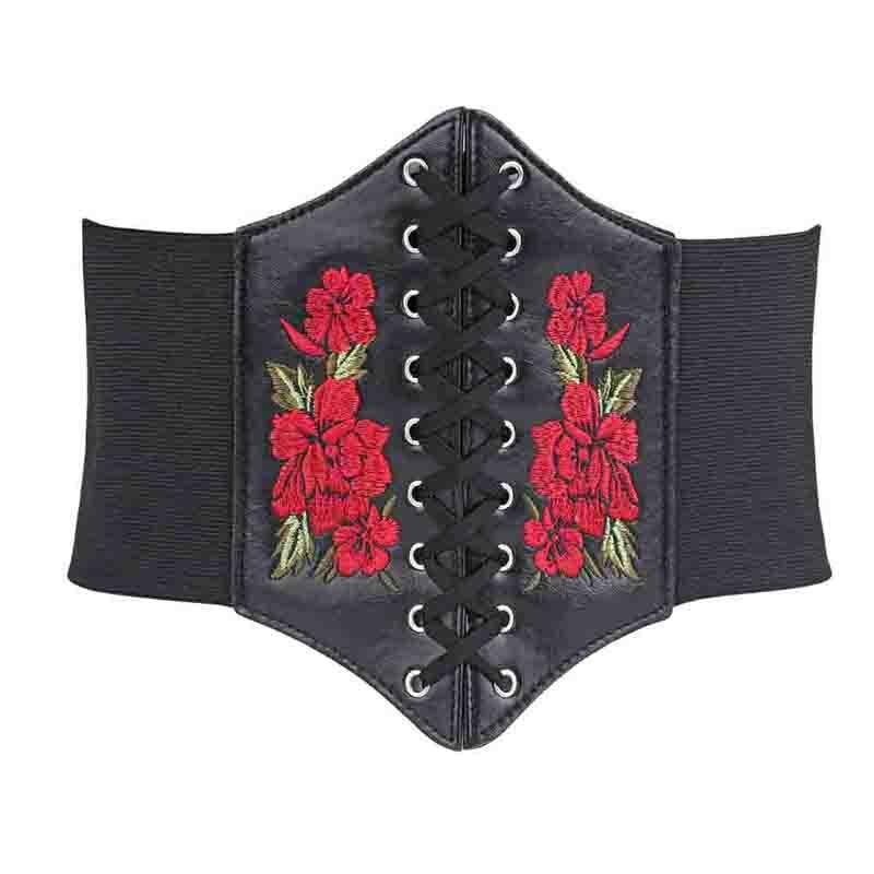 Corsetto da donna nero sexy Top abbigliamento gotico femminile Vita sottoseno Bustier da sposa sexy Corpo che dimagrisce cinture larghe Abito cintura