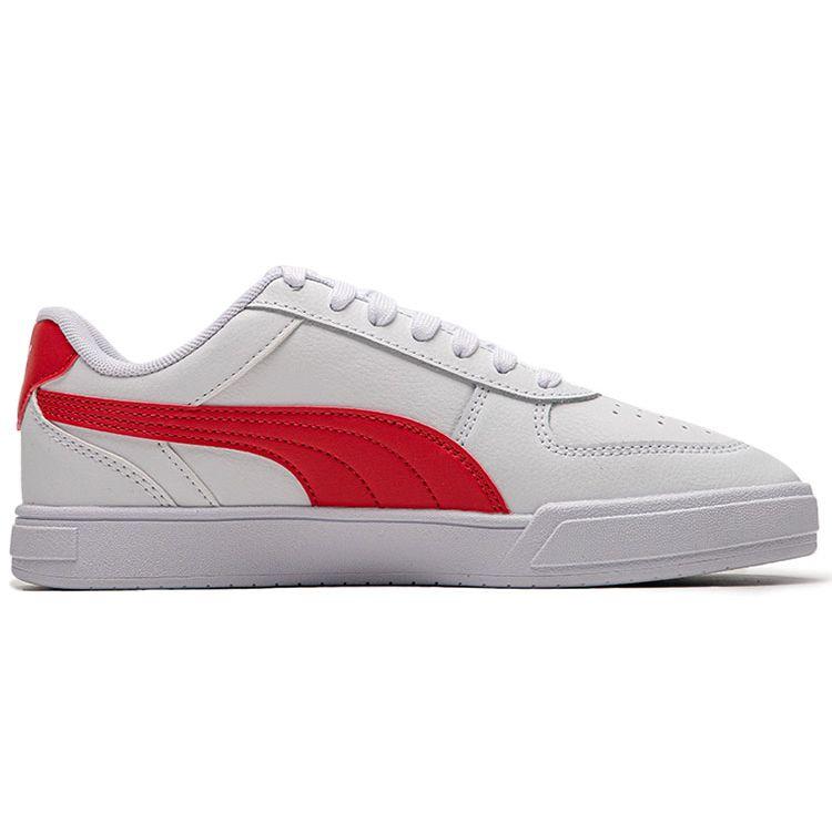 Puma Caven Casual Skate Shoes White Red Gray Unisex 380810-05