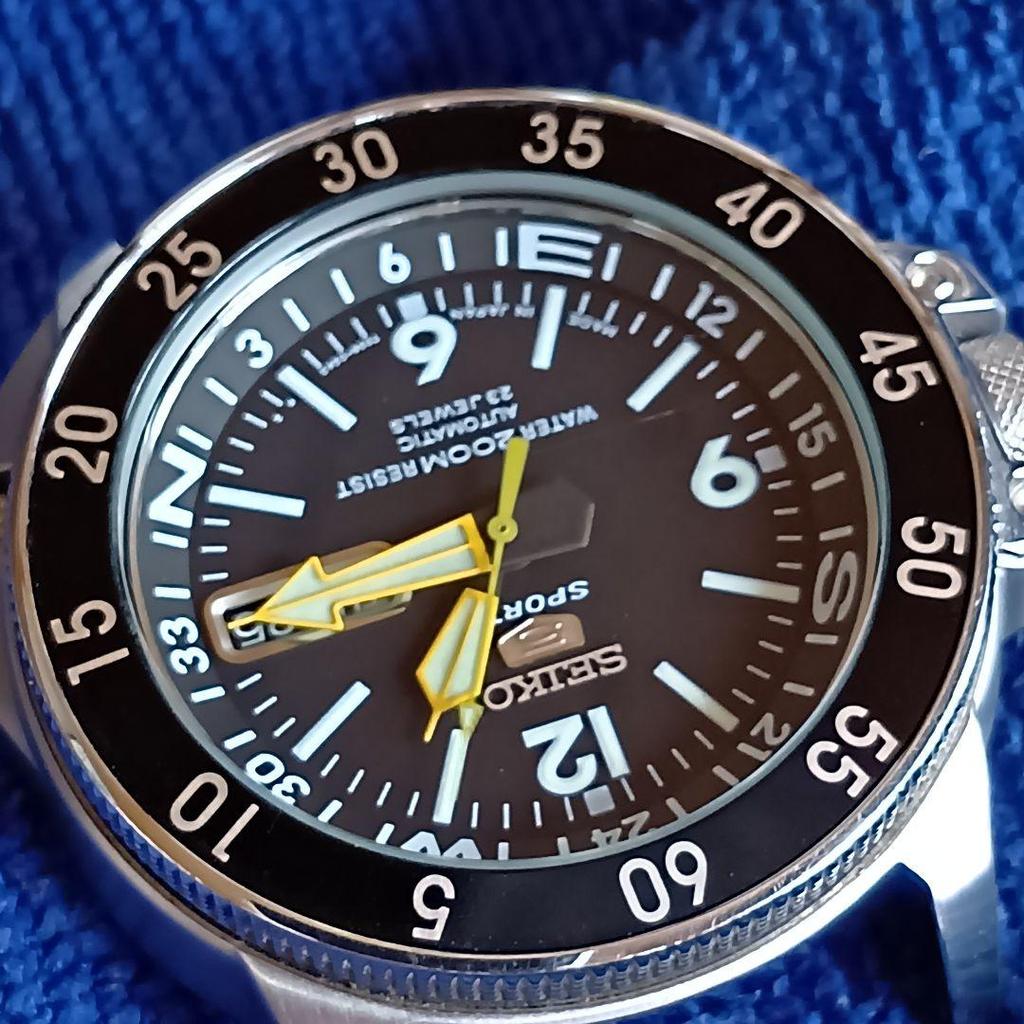 [USED] SEIKO 5 SPORTS Automatic Watch Atlas Made In Japan