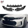BMW 3 Series G20/G28 Carbon Fiber Front Lip Spoiler & Bumper Diffuser - AD Style