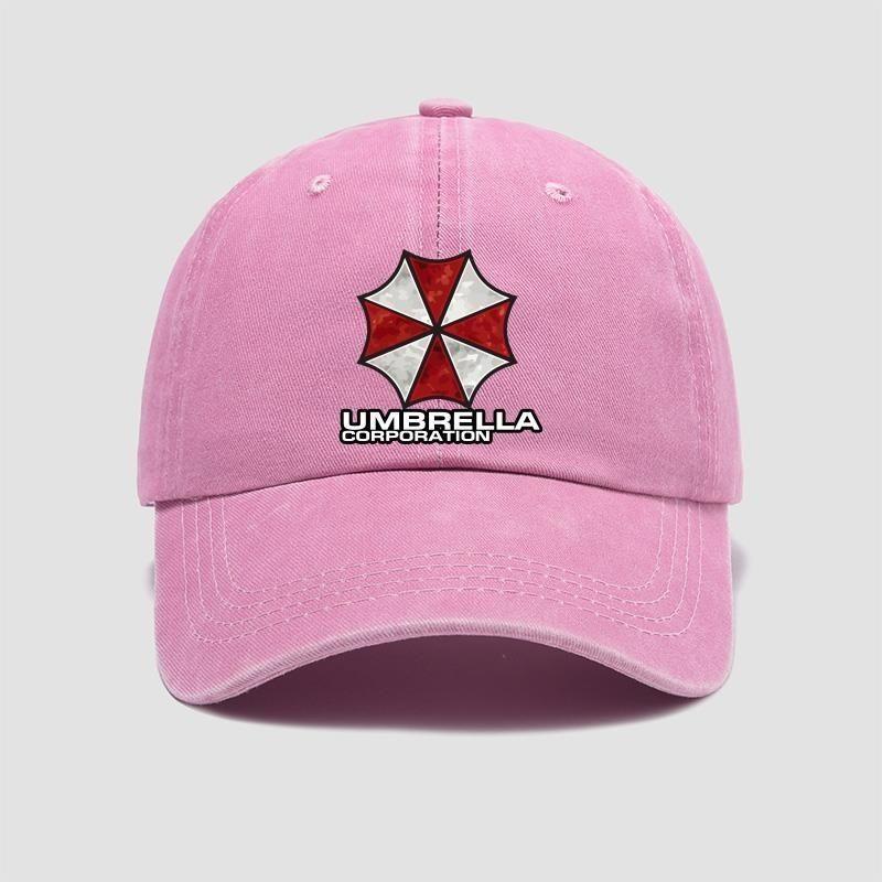 Hat Printed Baseball Cap Men's and Women's Washed Cap Vintage Washed Cotton Baseball Cap Outdoor Casual Peaked Cap