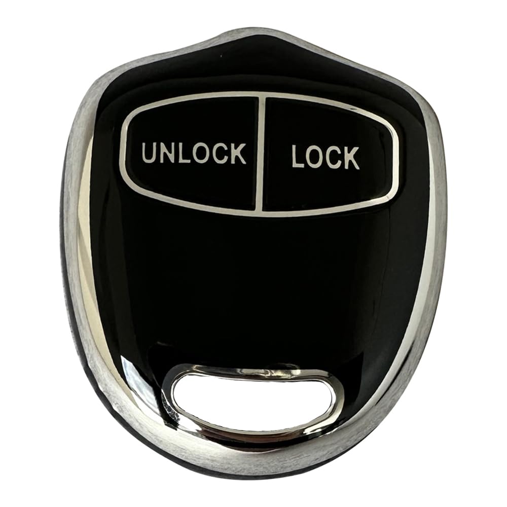[Kinotaka] 2 Button Keyless TPU Key Case for Mitsubishi ek M чёрный