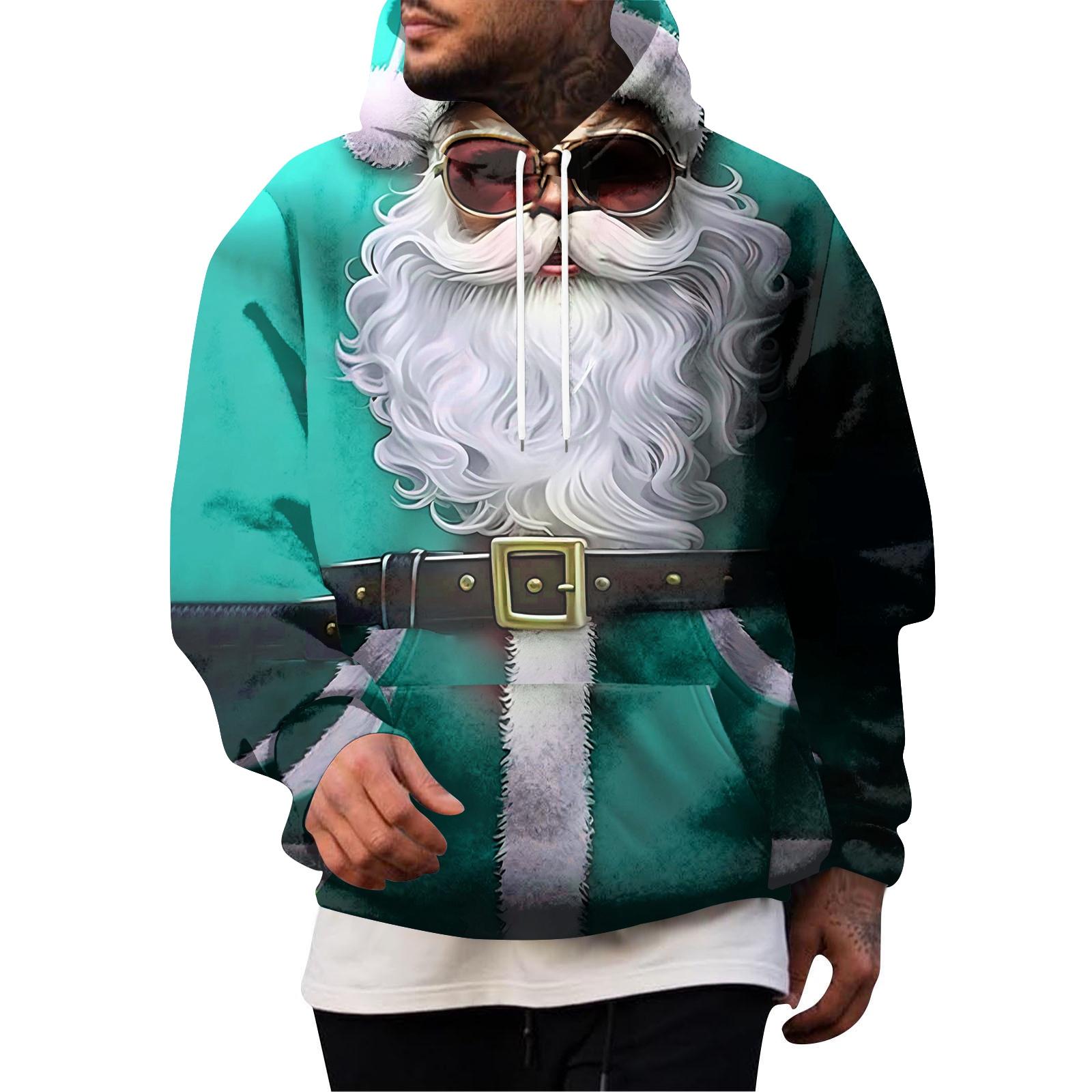 

Men s Backprint Hoodie Fashion Hooded Sweatshirt Winter Top Boys Hoodies Fashion L ціан