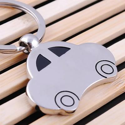 Beetle Pattern Keychain Creative Zinc Alloy Key Ring Car-styling Keychain High Quality Key Holder Small Gifts