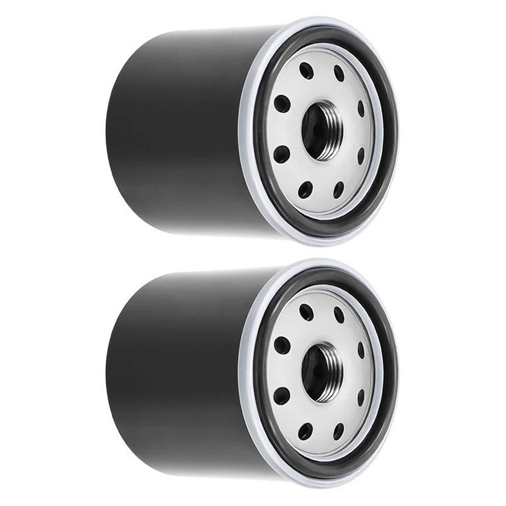 2Pcs Oil Filter For Kawasaki FB460V FC150V FC400V FC401V FC420V Lawn Mower Engines Parts Replacement Accessories