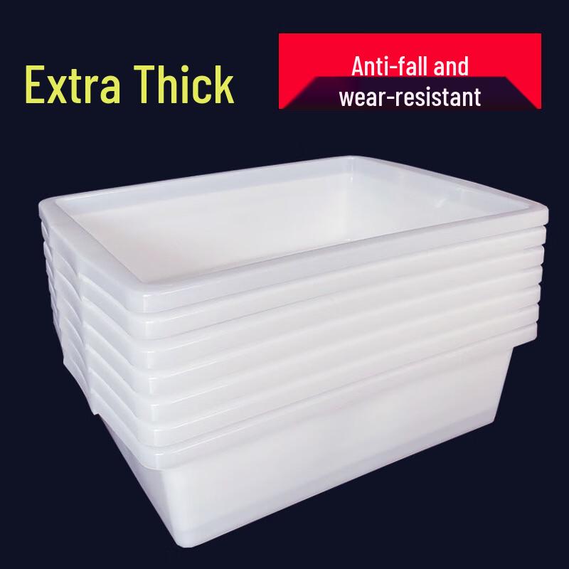 Lijia Plastic Kitchen Storage Bins with Lids - 5 Pack