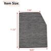 RLB-HILON Cabin Air Filter Compatible With Ford Transit 150 250 350, For 2015 2016 2017 2018      Year, For BK21-18D543-AA