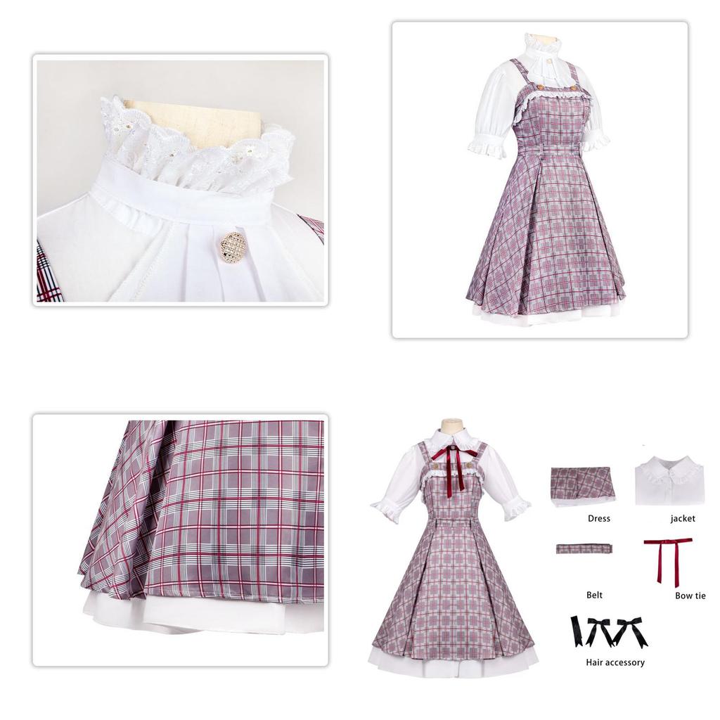 Manakashi Honjo Kanzaki Manami Cosplay Costume For Women With Polyester Fabric For Anime Conventions And Daily Wear