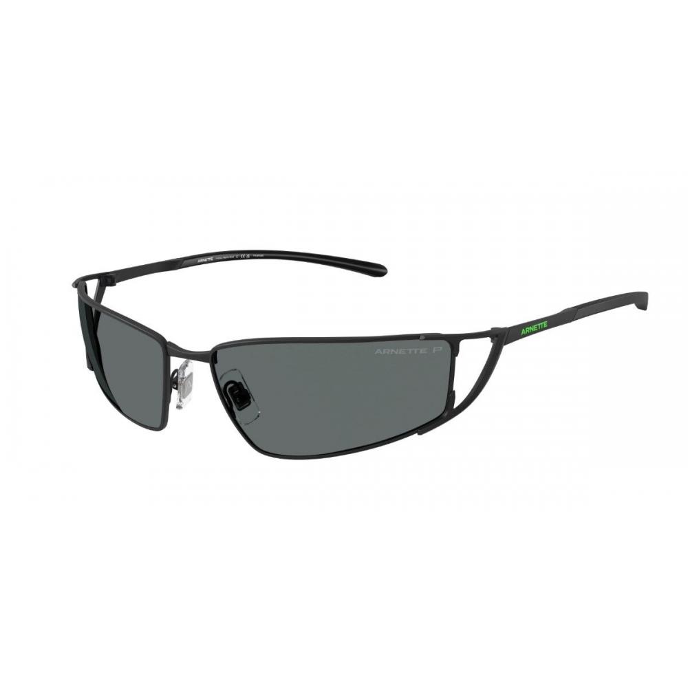 Photos - Sunglasses Arnette Men Polarized 737 81 An3093 Matte Black/64-16-120