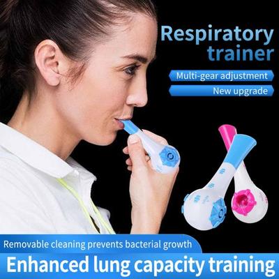 Breathing Trainer Fitness Exercise Trainer Hand-Held Exerciser Portable Muscle Trainer Improve Strength And Endurance Exercise Device
